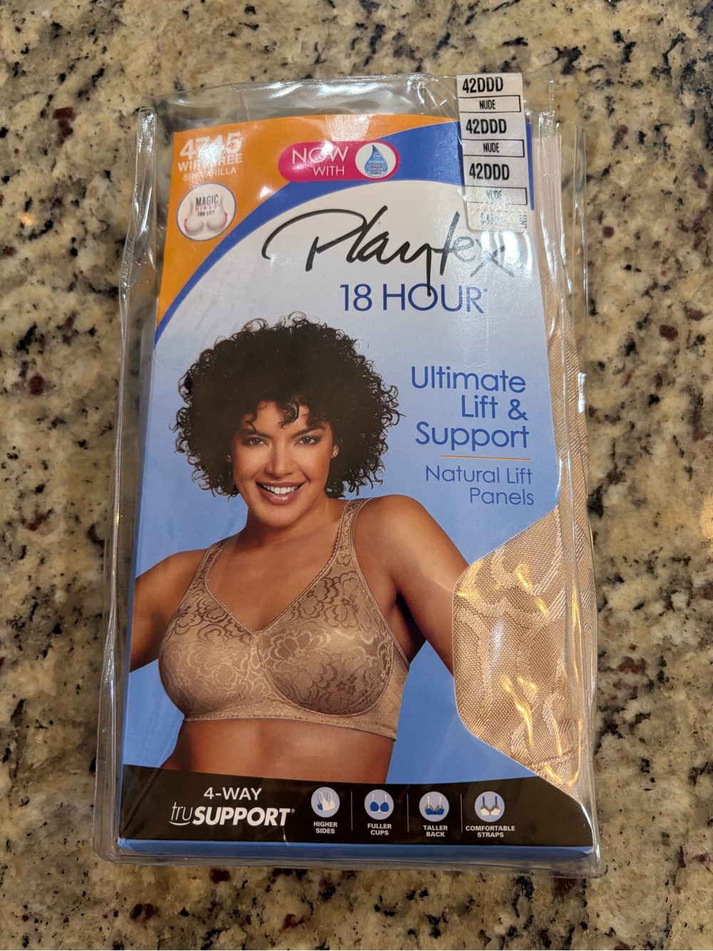 Playtex Bra in Nude with Beige Tones